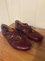 Aparte Bordeaux rode leren pumps van Think, maat 38,5, Pumps, Verzenden, Think!, Zo goed als nieuw