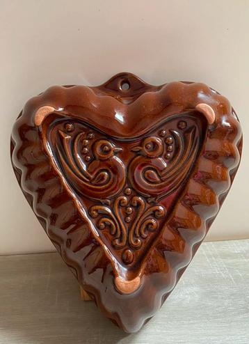 Vintage Hartvorm Bakvorm/Puddingvorm beschikbaar voor biedingen