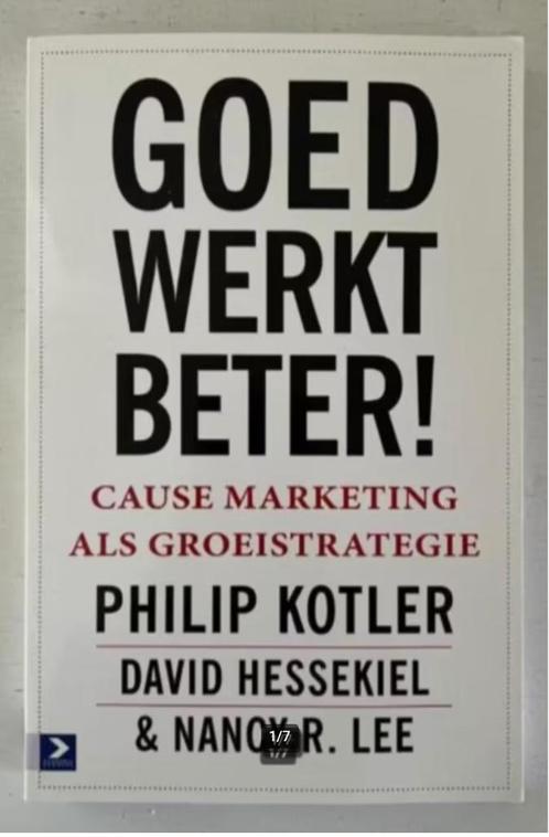 Goed werkt beter! - Philip Kotler, Boeken, Economie, Management en Marketing, Zo goed als nieuw, Management, Ophalen of Verzenden
