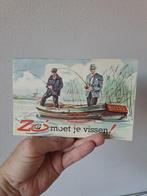 Plaatjesalbum Zo moet je vissen Rizla automatic 1958 COMPLEE, Boeken, Ophalen of Verzenden, Gelezen, Plaatjesalbum