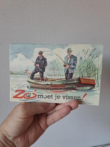 Plaatjesalbum Zo moet je vissen Rizla automatic 1958 COMPLEE beschikbaar voor biedingen