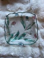 Vintage fruitschaal - Walther Glas - Tulpen serie Tivoli, Schaal, Vierkant, Nieuw, Ophalen of Verzenden