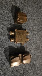 Bakelieten Wandcontactdozen en Kabeldoos, Doe-het-zelf en Verbouw, Elektra en Kabels, Ophalen of Verzenden, Gebruikt, Stopcontact