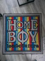 Vintage Homeboy Reclame Mat +/-110x110, Tuin en Terras, Deurmatten, Overige materialen, Gebruikt, Schoonloopmat, Ophalen of Verzenden
