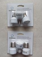 Adapter, omvormer E27 naar GU10 en E14 naar GU10, Ophalen of Verzenden, Zo goed als nieuw, Overige typen