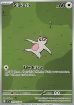 Pokémon 2024 Slakoth SSP #212 RAW, Ophalen of Verzenden, Zo goed als nieuw