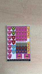 Lego 375 Geel Kasteel (ALLEEN STICKERVEL VERSIE 4), Ophalen of Verzenden, Nieuw