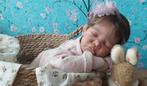 Cuddle reborn doll, Verzamelen, Poppen, Ophalen of Verzenden, Zo goed als nieuw, Babypop, Levensecht of Reborn