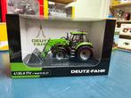 Deutz-Fahr 6150.4 TTV + Stoll FZ 43-27, Hobby en Vrije tijd, Modelauto's | 1:32, Ophalen of Verzenden, Zo goed als nieuw, Tractor of Landbouw
