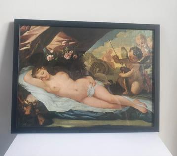 Mooie zwarte lijst als nieuw 42 x 32 cm. Kunststof. Zgan beschikbaar voor biedingen