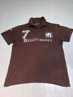 Gaastra polo, maat M, Gaastra, Bruin, Maat 48/50 (M), Ophalen of Verzenden