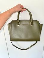 Michael Kors hand bag, Ophalen of Verzenden, Zo goed als nieuw, Groen, Handtas
