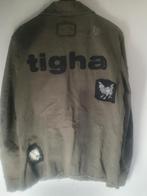 Te koop Tigha herenoverhemd, Ophalen of Verzenden, Zo goed als nieuw, Groen