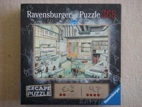 368 Escape Puzzel: Chemistry Lab, Hobby en Vrije tijd, Denksport en Puzzels, Zo goed als nieuw, Legpuzzel, Minder dan 500 stukjes