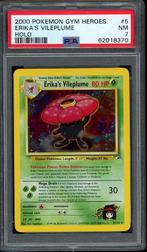 Erika's Vileplume Holo PSA 7 - 5/132 - Gym Heroes 2000