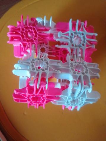 K'nex Onderdelen - Roze & Wit beschikbaar voor biedingen