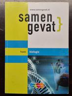 Thieme Meulenhoff HAVO samengevat Biologie, Verzenden, Zo goed als nieuw, HAVO, Biologie
