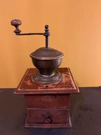 Antieke Koffiemolen - Hout & Koper, Antiek en Kunst, Ophalen of Verzenden