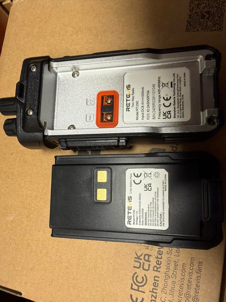 Retevis RT29D DMR Portofoon - Krachtig en Betrouwbaar IP67, Telecommunicatie, Portofoons en Walkie-talkies, Nieuw, 15 km of meer