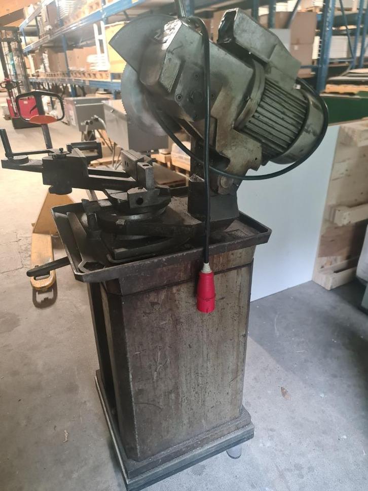 metaal afkortzaag, Doe-het-zelf en Verbouw, Gereedschap | Zaagmachines, Gebruikt, Afkortzaag, 1200 watt of meer, 30 tot 70 mm