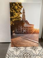 Groningen Vismarkt met A kerk Groningen, Ophalen