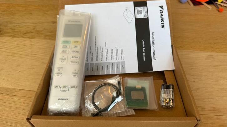 Daikin Wifi adapter BRP069C47, Witgoed en Apparatuur, Airco's, Nieuw, Wandairco, Minder dan 60 m³, 3 snelheden of meer, Afstandsbediening