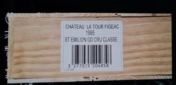 3 x Chateau La Tour Figeac 1,5L St Emilion Grand Cru Classe  beschikbaar voor biedingen