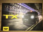 LEVC TX Taxi brochure/folder 2018 LTI  Engels, Overige merken, Ophalen of Verzenden, Zo goed als nieuw