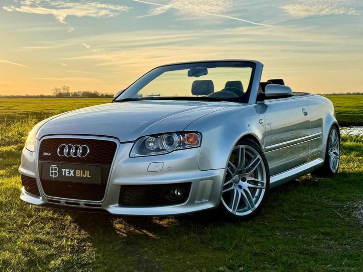 Audi RS4 Cabriolet RS4 V8 4.2 quattro BTW auto! INWST, Auto's, Audi, Bedrijf, Te koop, RS4, 4x4, ABS, Airbags, Airconditioning