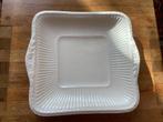 Edme Wedgwood koekbord vierkant, gecraqueleerd, Ophalen of Verzenden, Gebruikt, Overige materialen, Bord of Schaal