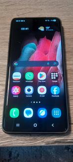 Samsung galaxy s 21 ultra 5G+ motorola  g35  5G, Telecommunicatie, Mobiele telefoons | Samsung, Gebruikt, Zwart, Ophalen of Verzenden