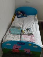 Peuterbed met Peppa Pig thema, Ophalen, Gebruikt, 160 tot 180 cm, 70 tot 85 cm