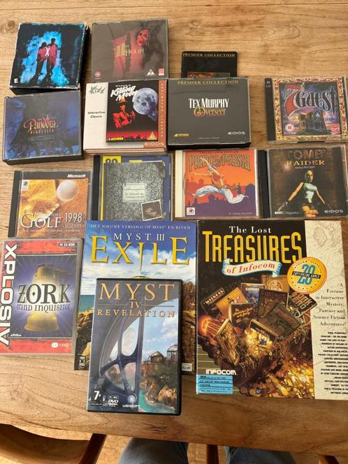 Vintage PC games, Spelcomputers en Games, Games | Pc, Zo goed als nieuw, Avontuur en Actie, 1 speler, Vanaf 16 jaar, Eén computer