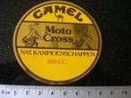 folie sticker camel motocross nat kamp 500cc motorcross, Verzenden, Zo goed als nieuw, Sport