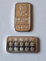 1 gram fine silver 999 maple leaf f.22.5 n1, Ophalen of Verzenden, Noord-Amerika