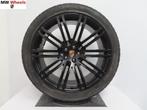 Originele Porsche Macan Turbo 21 inch velgen winterbanden, Gebruikt, 265 mm, Banden en Velgen, 21 inch