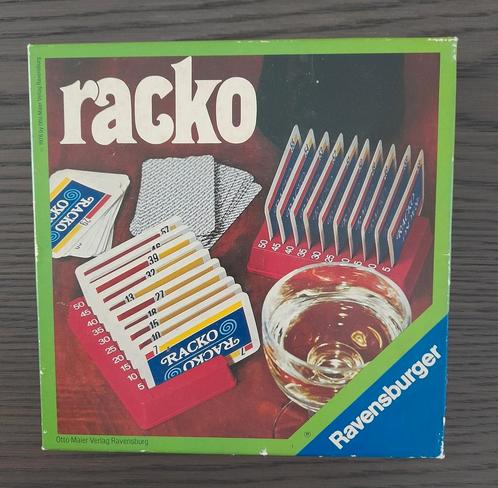 Racko 1976 Ravensburger 4 personen, Hobby en Vrije tijd, Gezelschapsspellen | Kaartspellen, Gebruikt, Een of twee spelers, Drie of vier spelers