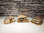 3 berghuisjes alpenhuis N spoor trein 1:160, Hobby en Vrije tijd, Modeltreinen | N-Spoor, Ophalen of Verzenden, Gebruikt, Brug, Tunnel of Gebouw