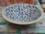 schaal keramiek/ kom aardewerk/ kom mozaiektegels, Ophalen of Verzenden