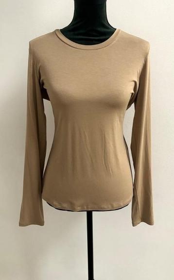 NIEUW! Max Mara Weekend Multie shirt longsleeve top camel L beschikbaar voor biedingen