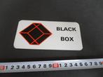 sticker Black Box, Ophalen, Zo goed als nieuw, Bedrijf of Vereniging