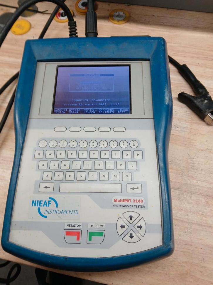 Nieaf Smitt Multipad NEN 3140 vca tester, Computers en Software, Vintage Computers, Ophalen