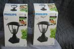 2,nieuw mooie Philips buitenlampen 60 w, Tuin en Terras, Buitenverlichting, Staande lamp, Ophalen of Verzenden, Netvoeding, 50 tot 250 watt