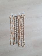 Schelpen ketting overhoofd dragen z.f. zonder sluiting., Ophalen of Verzenden, Nieuw, Overige kleuren, Steen of Mineraal