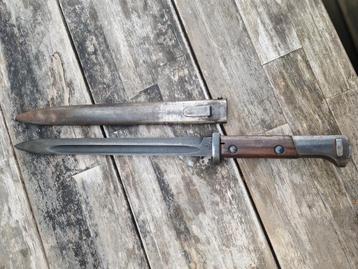 WW2 Tjechische Mauser VZ24 CSZ E3 leeuw 37 bajonet beschikbaar voor biedingen