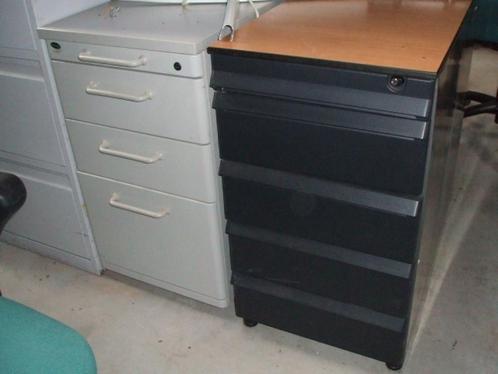 75 cm hoge Stand Containers ladeblokken, Huis en Inrichting, Bureaus, Gebruikt, Bureau, Ophalen