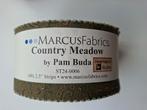 Country Meadow Jellyroll Pam Buda, Hobby en Vrije tijd, Stoffen en Lappen, Bruin, 120 cm of meer, Nieuw, Ophalen of Verzenden