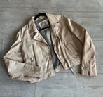 Gipsy , leren jasje , zgan, maat L, Kleding | Dames, Beige, Ophalen of Verzenden, Zo goed als nieuw, Gipsy