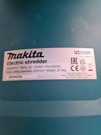 Makita UD2500 hakselaar, Tuin en Terras, Hakselaars, Ophalen, Zo goed als nieuw, MAKITA