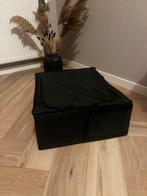 2x IKEA skubb opbergtas zwart, Ophalen, Zo goed als nieuw